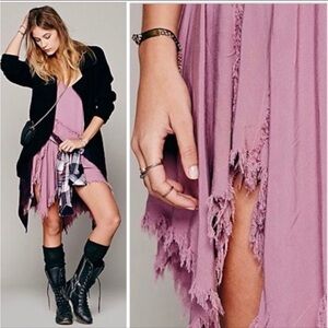 Free People Tattered Up Slip Dress